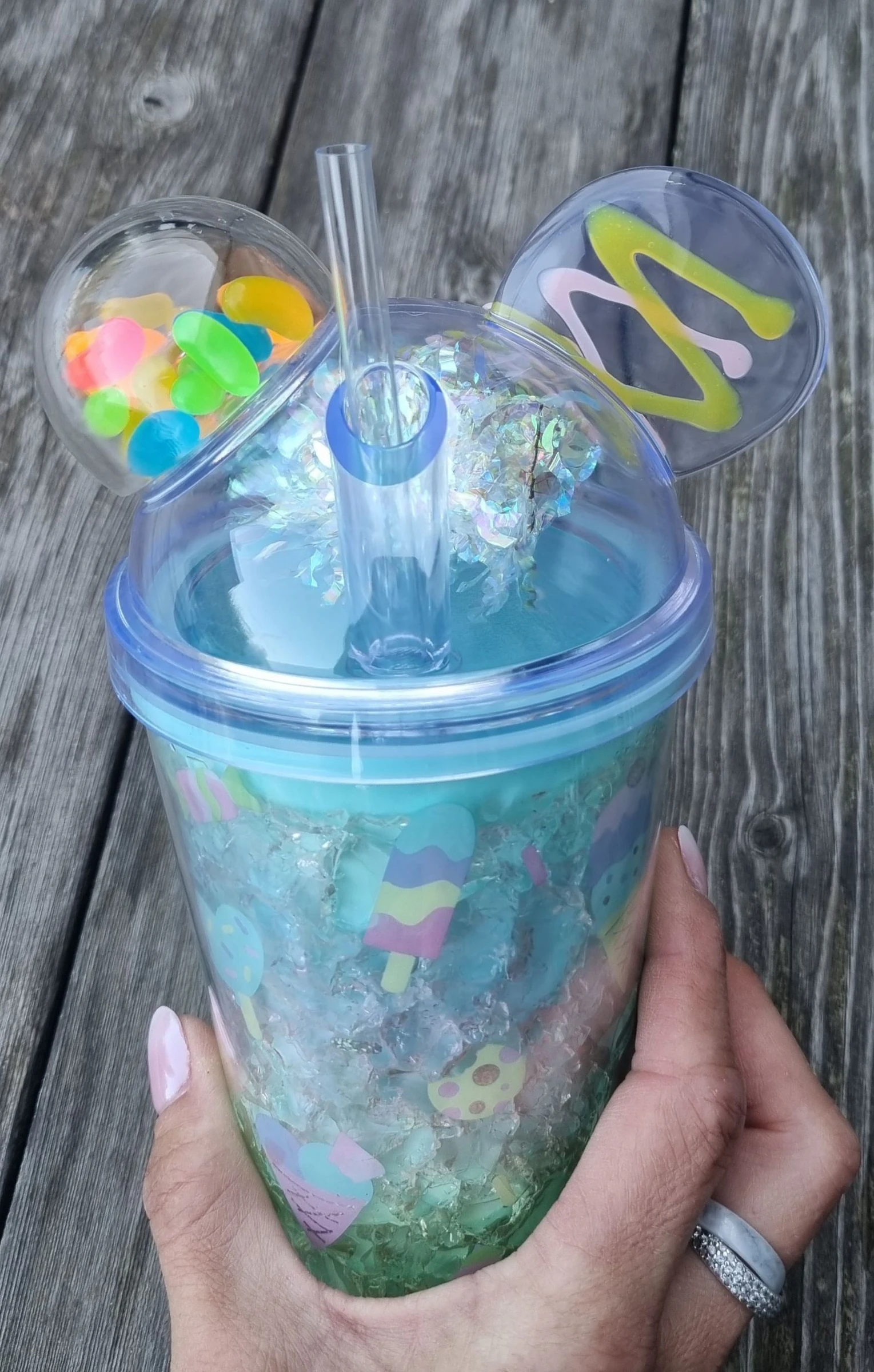 Vaso con pajita Disney – photo 4